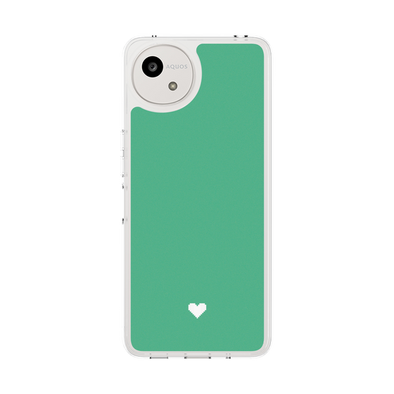 Slim Protection Case［ Original - Favorite Color Heart - Green ］