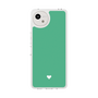 Slim Protection Case［ Original - Favorite Color Heart - Green ］