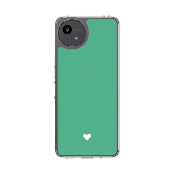 Slim Protection Case［ Original - Favorite Color Heart - Green ］