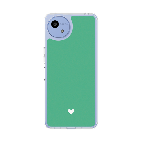 Slim Protection Case［ Original - Favorite Color Heart - Green ］