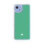 Slim Protection Case［ Original - Favorite Color Heart - Green ］
