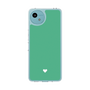Slim Protection Case［ Original - Favorite Color Heart - Green ］