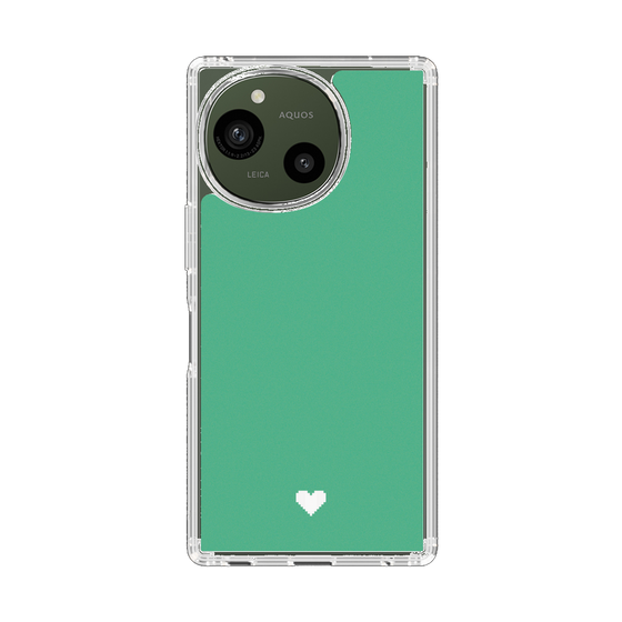 Slim Protection Case［ Original - Favorite Color Heart - Green ］