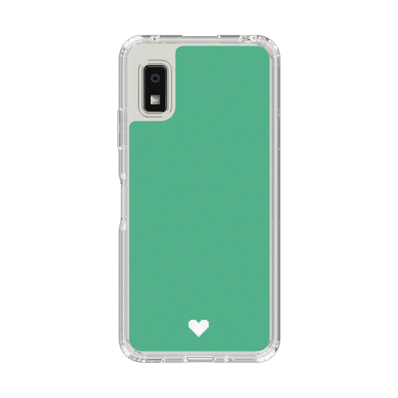 Slim Protection Case［ Original - Favorite Color Heart - Green ］