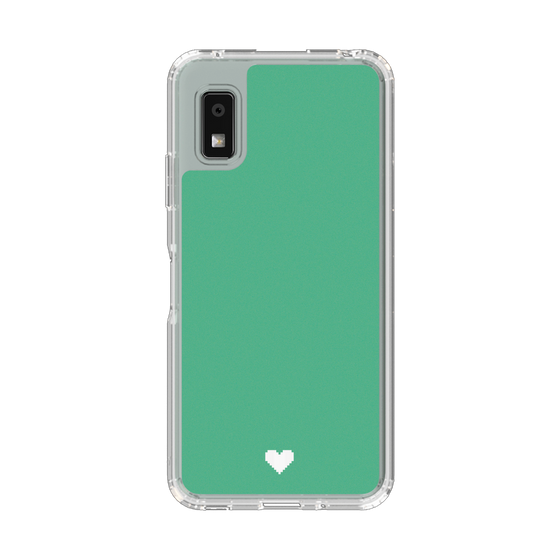 Slim Protection Case［ Original - Favorite Color Heart - Green ］