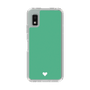Slim Protection Case［ Original - Favorite Color Heart - Green ］