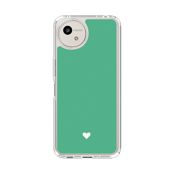 Slim Protection Case［ Original - Favorite Color Heart - Green ］