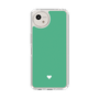 Slim Protection Case［ Original - Favorite Color Heart - Green ］