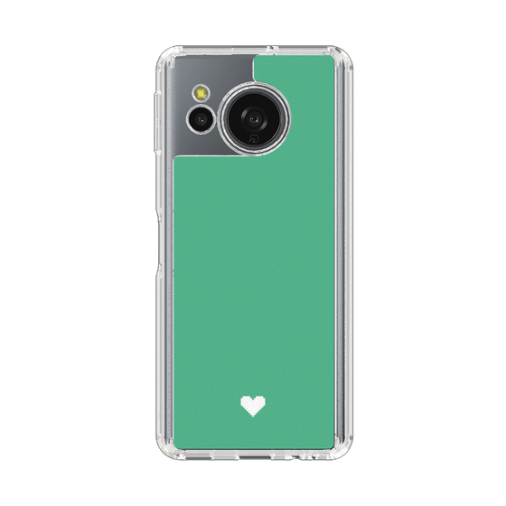 Slim Protection Case［ Original - Favorite Color Heart - Green ］