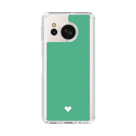 Slim Protection Case［ Original - Favorite Color Heart - Green ］
