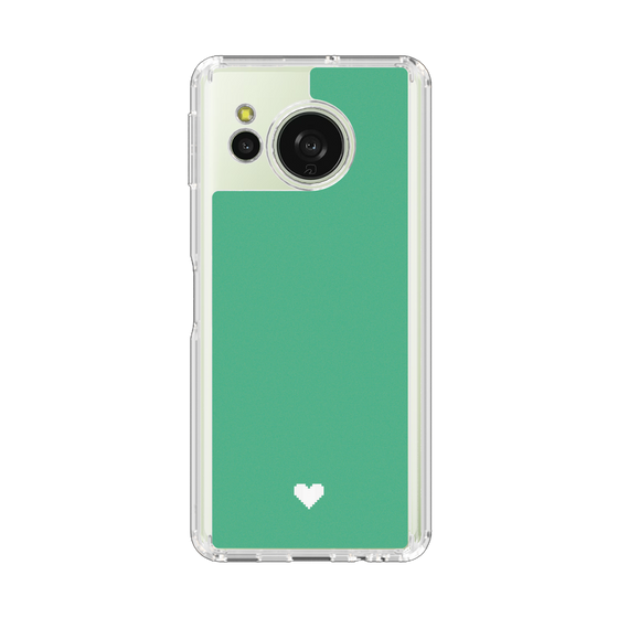 Slim Protection Case［ Original - Favorite Color Heart - Green ］