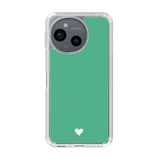 Slim Protection Case［ Original - Favorite Color Heart - Green ］
