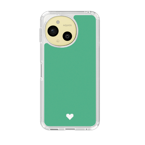 Slim Protection Case［ Original - Favorite Color Heart - Green ］