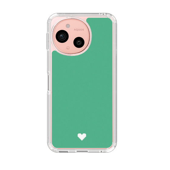 Slim Protection Case［ Original - Favorite Color Heart - Green ］