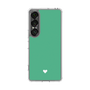Slim Protection Case［ Original - Favorite Color Heart - Green ］