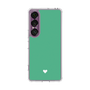 Slim Protection Case［ Original - Favorite Color Heart - Green ］