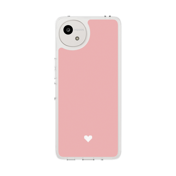 Slim Protection Case［ Original - Favorite Color Heart - Pink ］