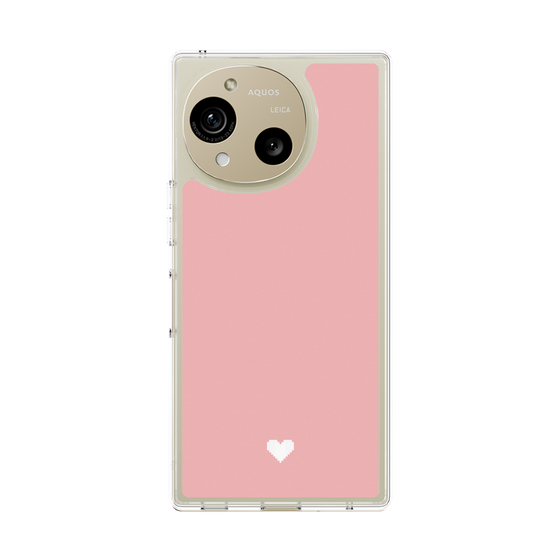 Slim Protection Case［ Original - Favorite Color Heart - Pink ］