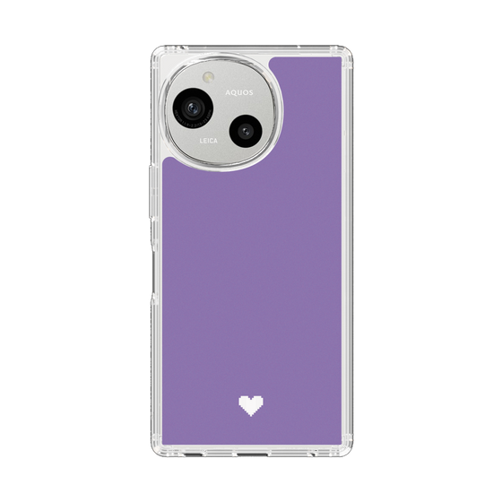 Slim Protection Case［ Original - Favorite Color Heart - Purple ］