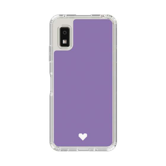 Slim Protection Case［ Original - Favorite Color Heart - Purple ］