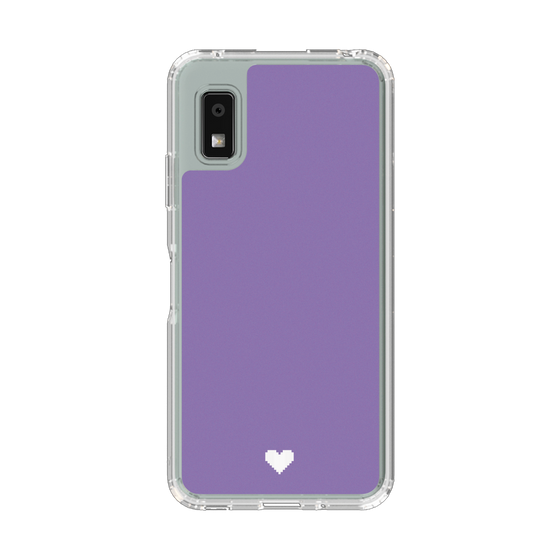 Slim Protection Case［ Original - Favorite Color Heart - Purple ］