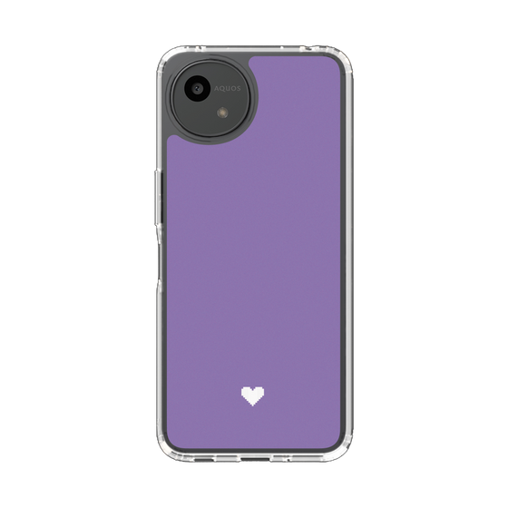 Slim Protection Case［ Original - Favorite Color Heart - Purple ］