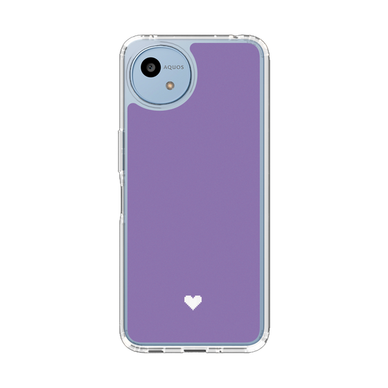 Slim Protection Case［ Original - Favorite Color Heart - Purple ］