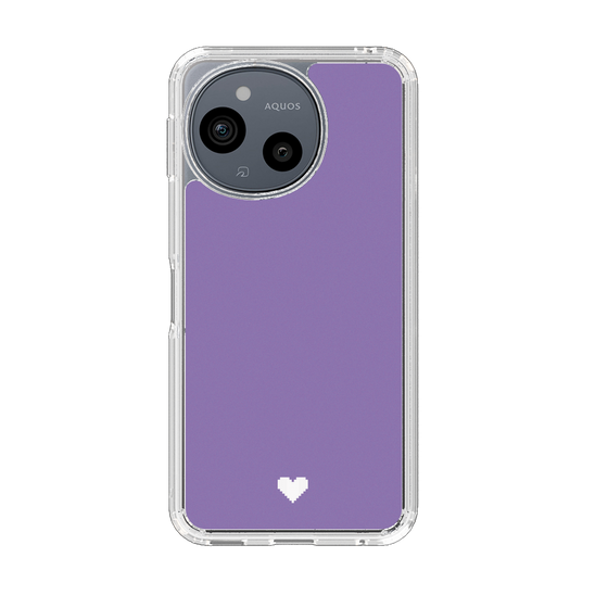 Slim Protection Case［ Original - Favorite Color Heart - Purple ］