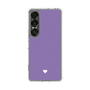 Slim Protection Case［ Original - Favorite Color Heart - Purple ］