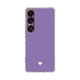 Slim Protection Case［ Original - Favorite Color Heart - Purple ］