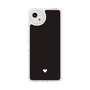 Slim Protection Case［ Original - Favorite Color Heart - Black ］