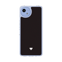 Slim Protection Case［ Original - Favorite Color Heart - Black ］