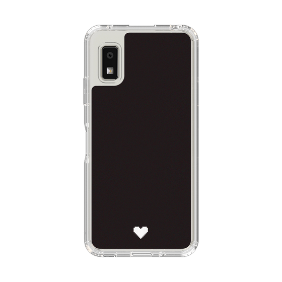 Slim Protection Case［ Original - Favorite Color Heart - Black ］