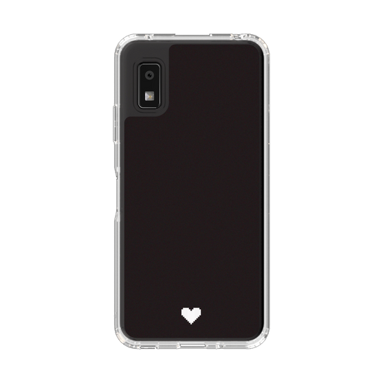 Slim Protection Case［ Original - Favorite Color Heart - Black ］