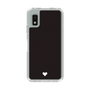 Slim Protection Case［ Original - Favorite Color Heart - Black ］