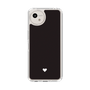 Slim Protection Case［ Original - Favorite Color Heart - Black ］