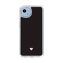 Slim Protection Case［ Original - Favorite Color Heart - Black ］