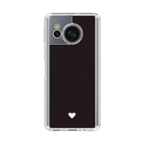 Slim Protection Case［ Original - Favorite Color Heart - Black ］