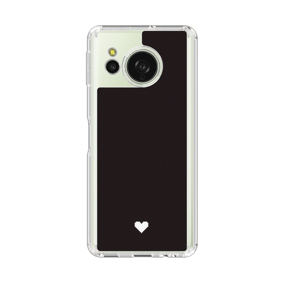 Slim Protection Case［ Original - Favorite Color Heart - Black ］