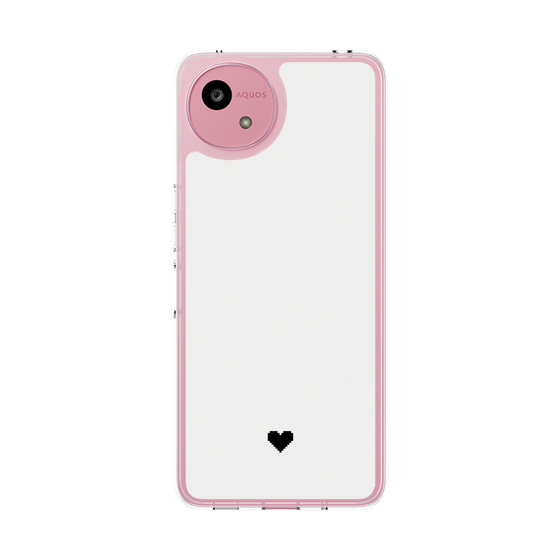 Slim Protection Case［ Original - Favorite Color Heart - White ］