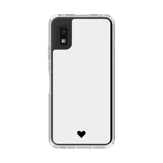 Slim Protection Case［ Original - Favorite Color Heart - White ］