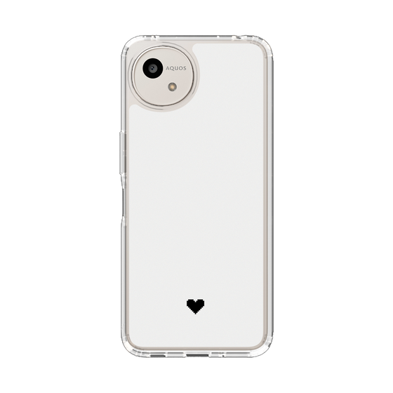 Slim Protection Case［ Original - Favorite Color Heart - White ］