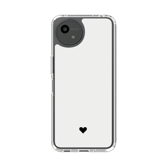 Slim Protection Case［ Original - Favorite Color Heart - White ］