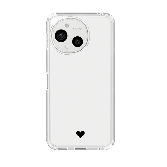 Slim Protection Case［ Original - Favorite Color Heart - White ］