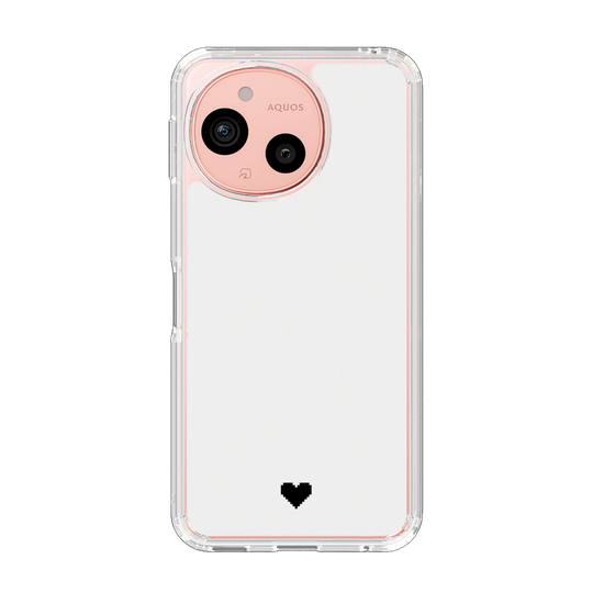Slim Protection Case［ Original - Favorite Color Heart - White ］
