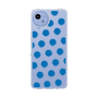 Slim Protection Case［ Original - Favorite Color Polka Dots - Blue ］