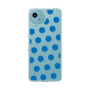 Slim Protection Case［ Original - Favorite Color Polka Dots - Blue ］