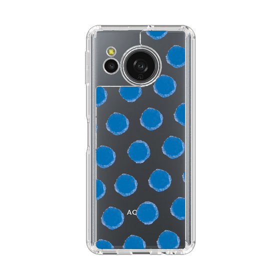 Slim Protection Case［ Original - Favorite Color Polka Dots - Blue ］