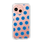 Slim Protection Case［ Original - Favorite Color Polka Dots - Blue ］