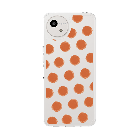 Slim Protection Case［ Original - Favorite Color Polka Dots - Red ］